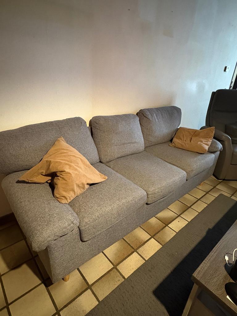 Meubels / zetels, Huis en Inrichting, Ophalen, Kunststof, Gebruikt, Hoekbank
