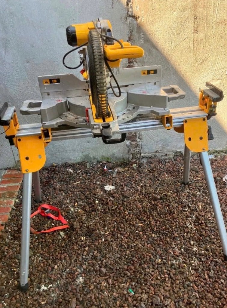 Dewalt verstekzaag, Doe-het-zelf en Bouw, Ophalen, Gebruikt