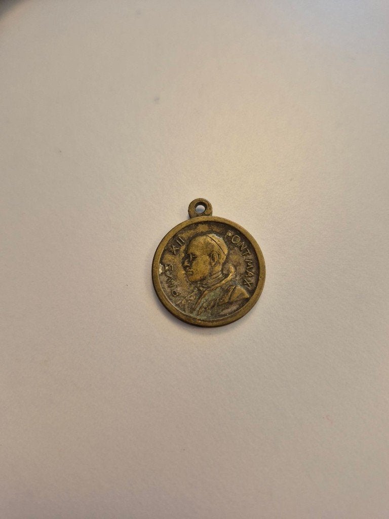 Medaille Vaticaanstad Paus Pius XII uit Heilige jaar 1950, Ophalen, Brons