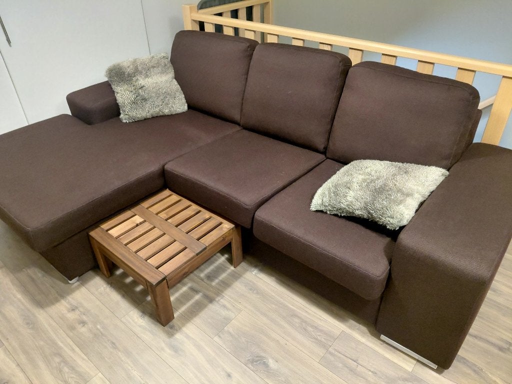salon, Maison & Meubles, Canapés | Coins salons complets, Enlèvement, Comme neuf, Tissus