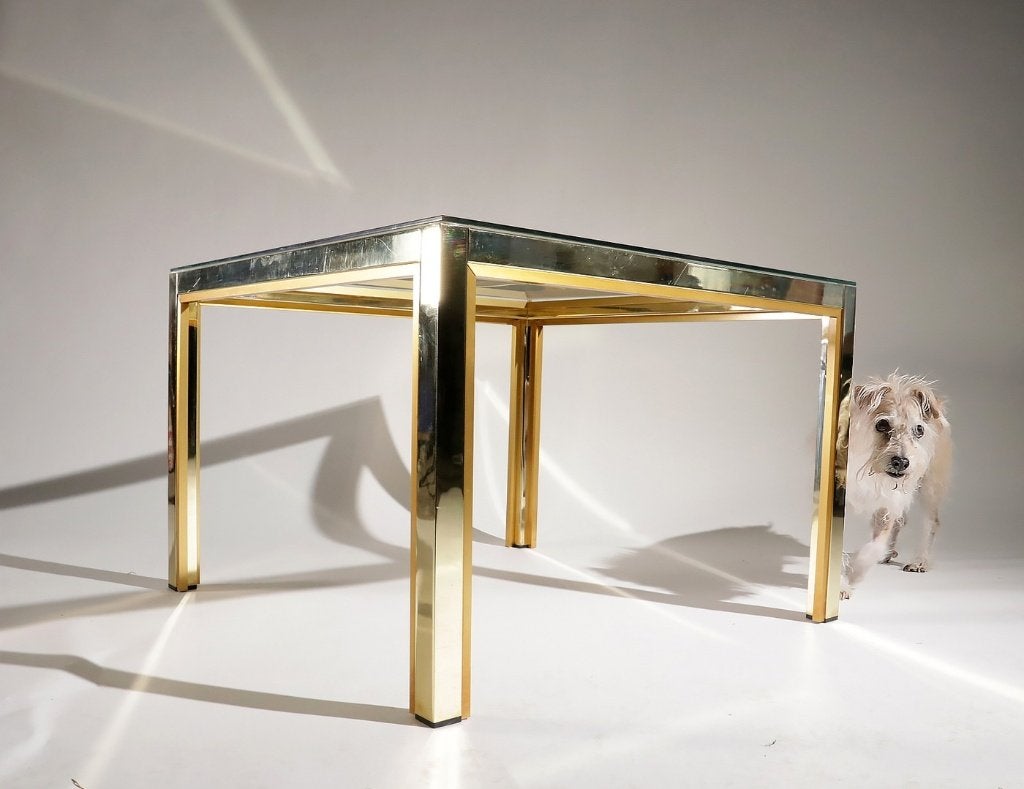 Hollywood Regency salontafel Renato Zevi, ca. 1970, Antiek en Kunst, Ophalen