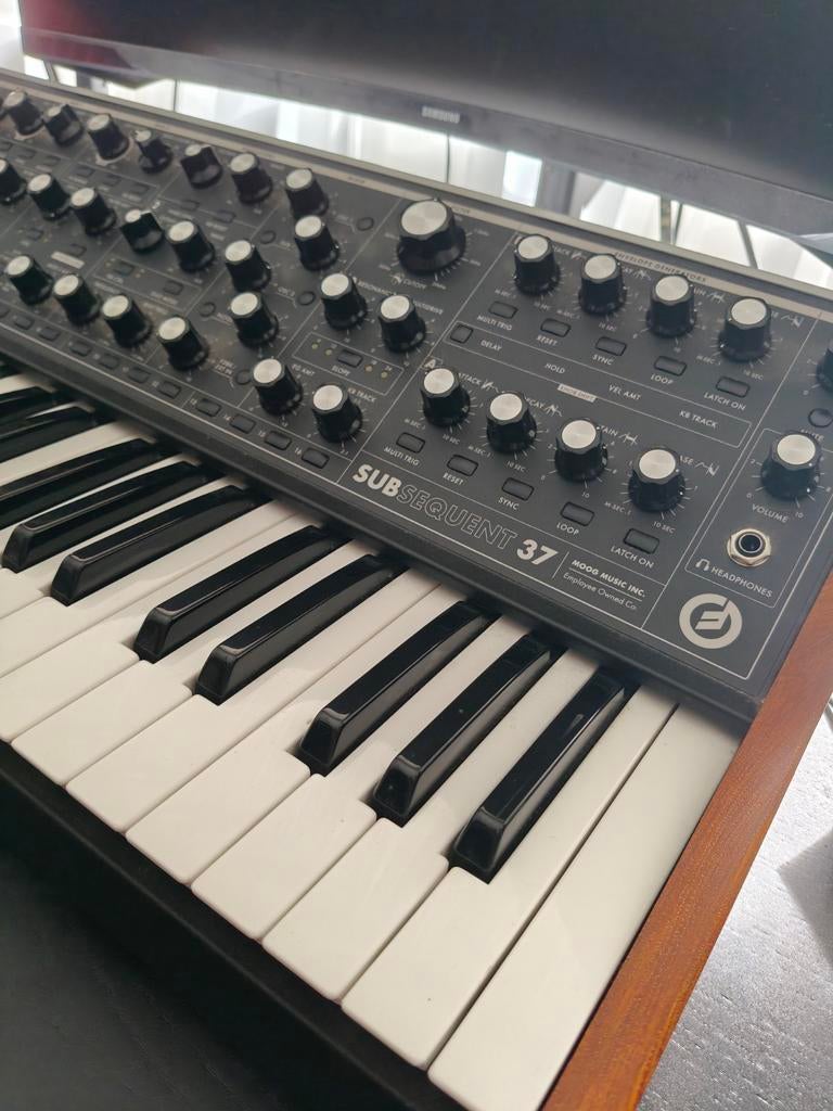 Moog Subsequent 37 (en parfait état), Musique & Instruments, Synthétiseurs, Enlèvement, Comme neuf, Autres nombres, Autres marques