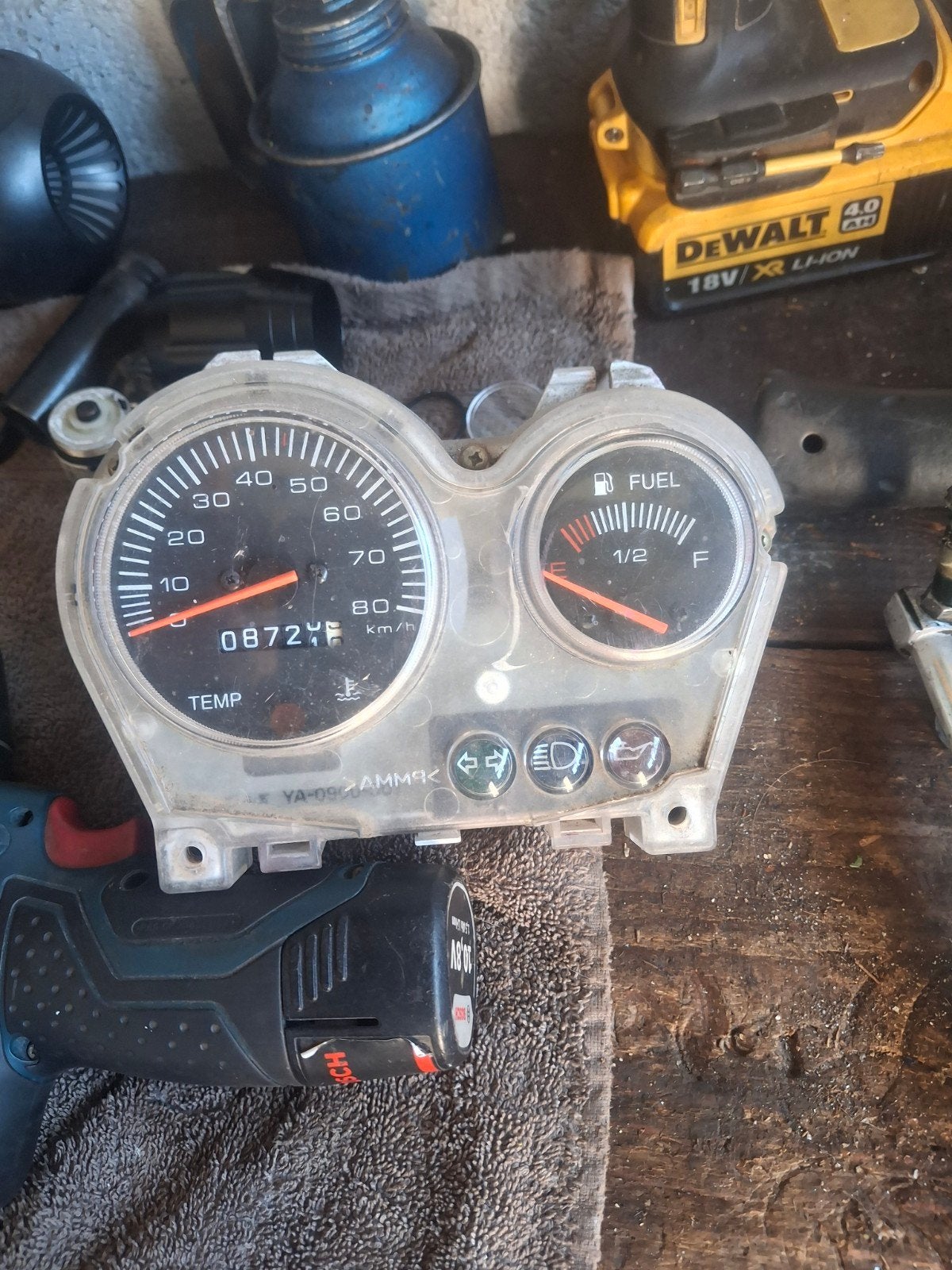 Compteur mbk yamaha, Fietsen en Brommers, Ophalen of Verzenden, Blok, Yamaha