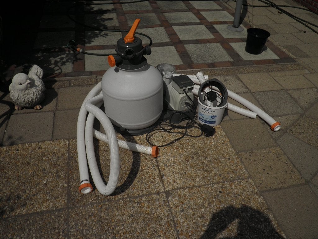 zandfilter groot zwembad, Ophalen, Gebruikt, Filter