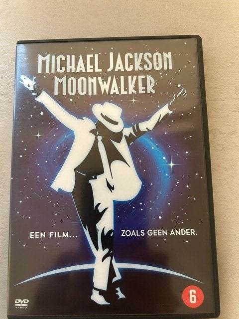DVD Moonwalker Michael Jackson, Engels, Ophalen of Verzenden, Zo goed als nieuw, Film