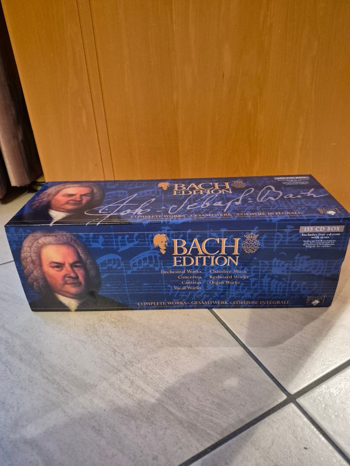 Doos „Bach Edition”, Ophalen, Boxset, Bach