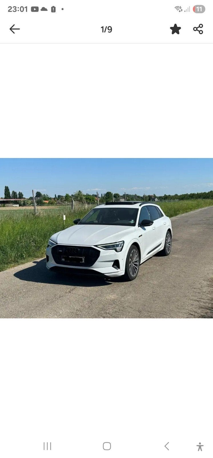 Audi E-Tron 50 Quattro S-Line « Édition noire », Autos, Audi, Particulier, e-tron, Android Auto, Apple Carplay, Cruise Control