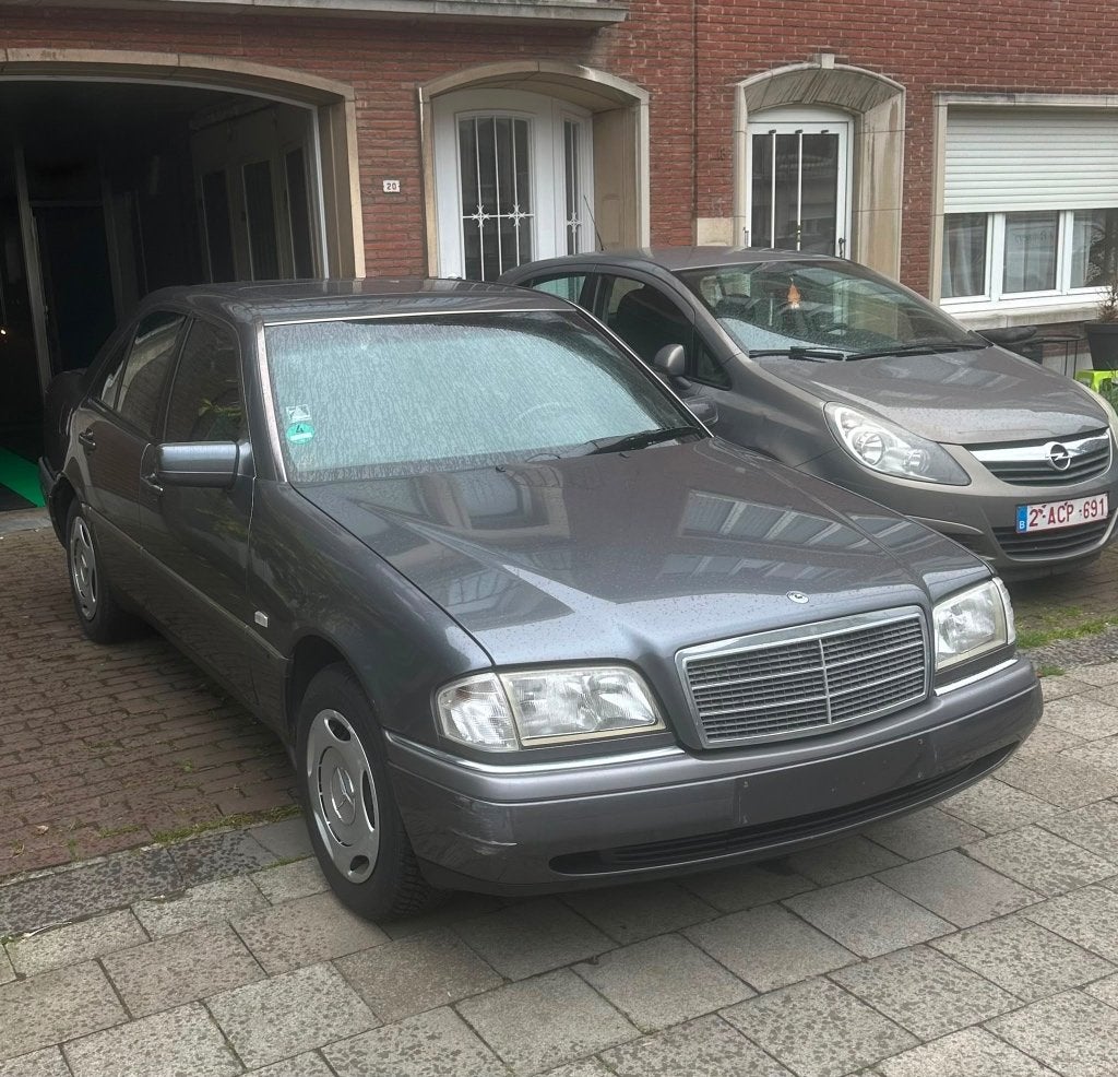 MERCEDES-BENZ C 200 BENZINE – 1997 – 133.000 KM, Auto's, Mercedes-Benz, Overige kleuren, Bedrijf, C-Klasse, Coupé