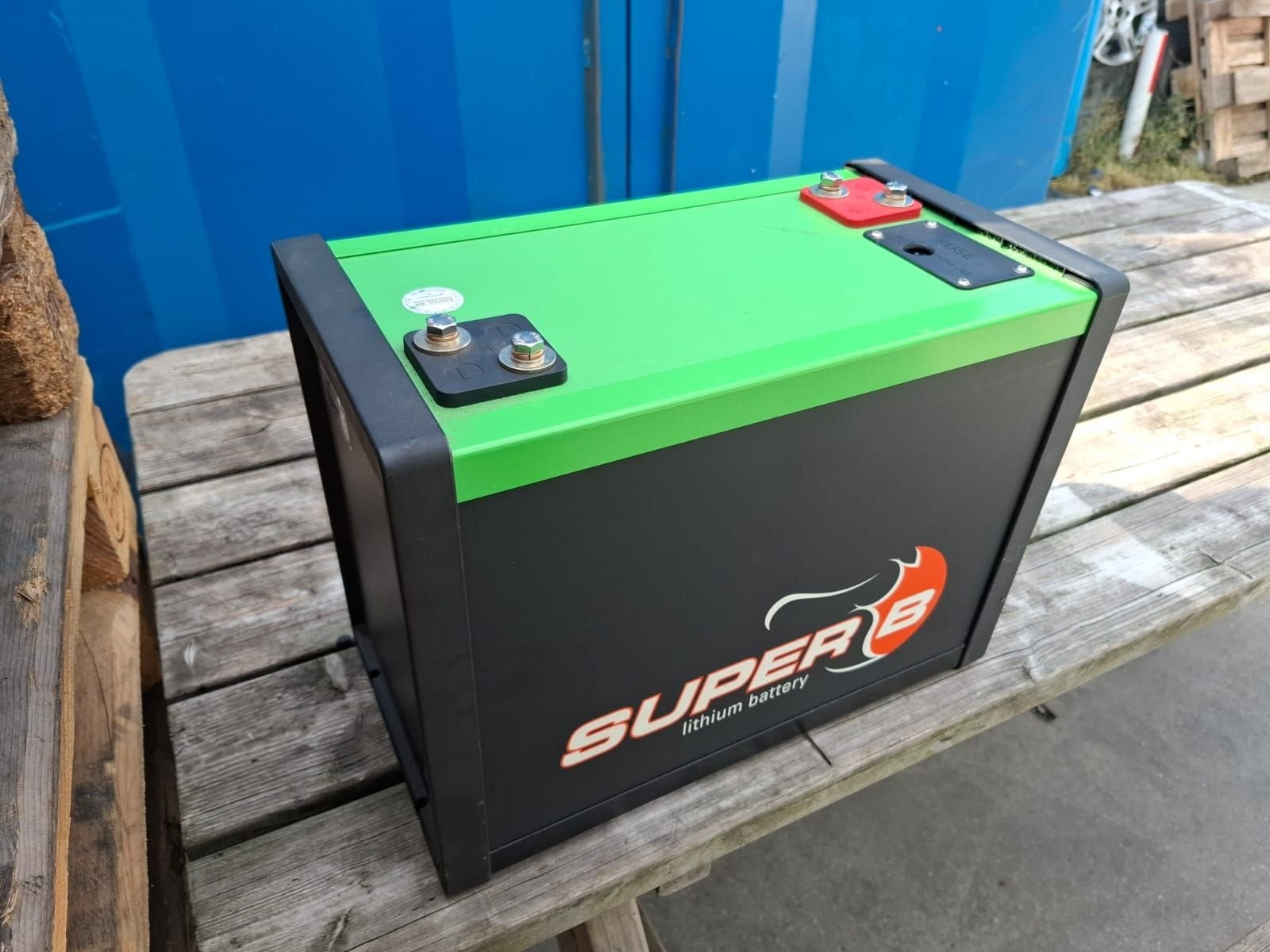 Super B Li-ion (LiFePO4) 160Ah SB12V160E-ZC Accu/ Batterij C, -, -, Ophalen of Verzenden, Zo goed als nieuw