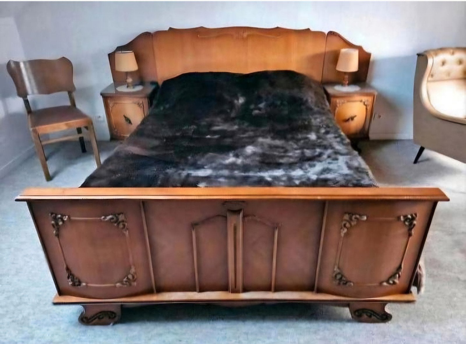 Antiek bed / slaapkamer, Ophalen