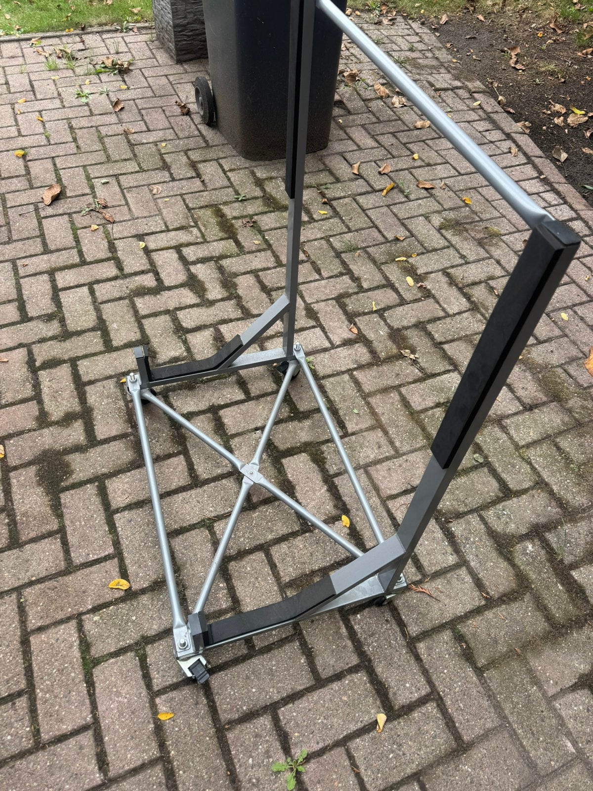 Universele hardtop standaard op wielen voor cabrio dak, Ophalen