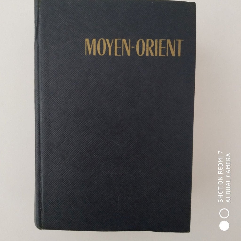 Guide Bleu Moyen-Orient 1965 (Robert Boulanger)., Boeken, Reisgidsen, Gelezen, Reisgids of -boek, Afrika, Overige merken, Ophalen of Verzenden