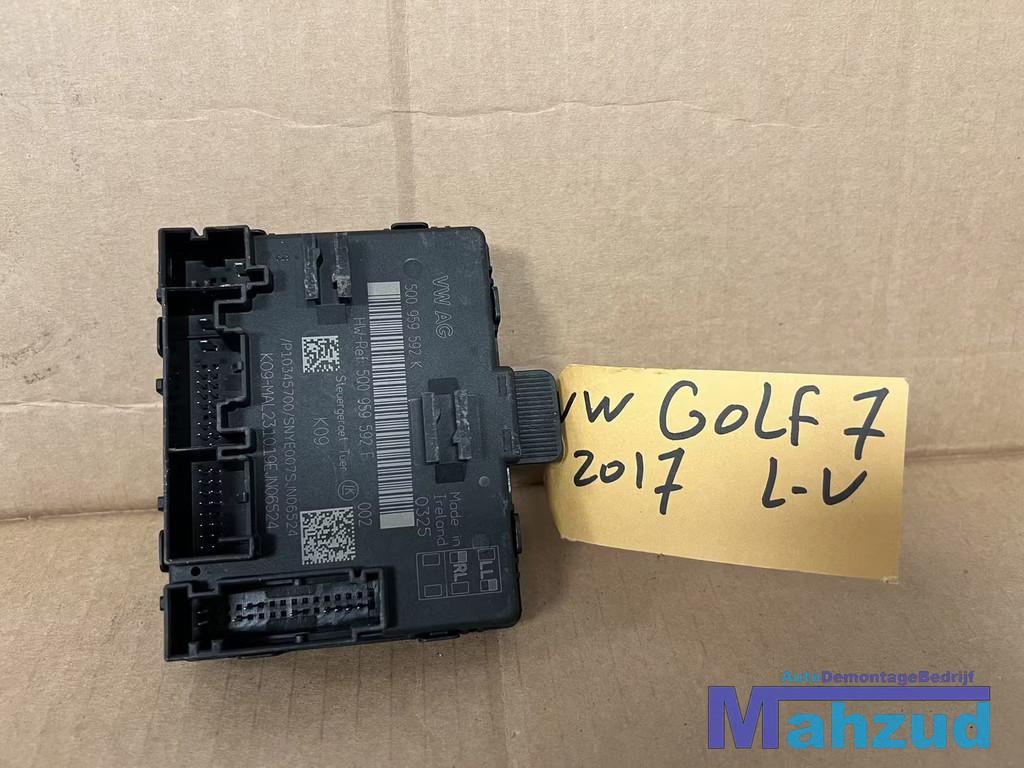VW GOLF 7 7.5 Links rechts voor deurmodule 2012-2019 5Q09595, Gebruikt, Volkswagen, Volkswagen AG, Vw@volkswagen.de