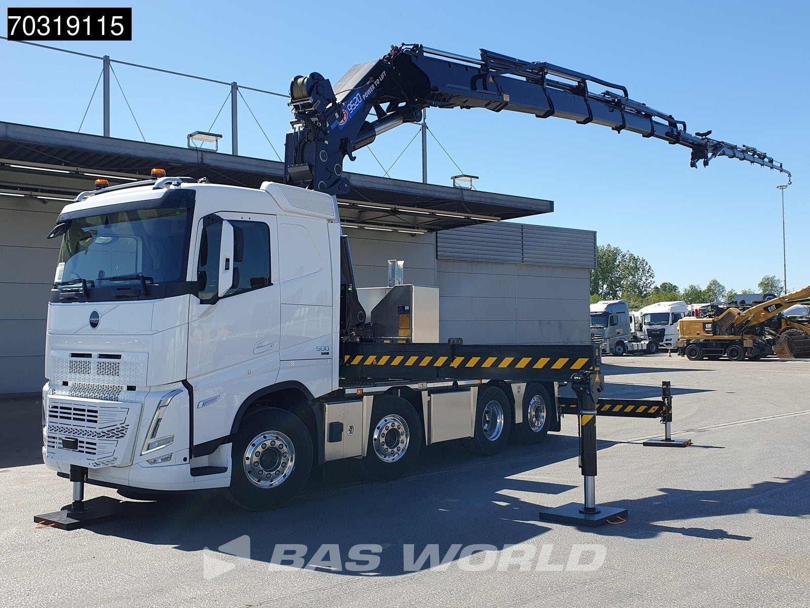 Volvo FH 500 8X2 NEW! HMF9520 K6 + JIB K6 Crane Kran + fifth, Achat, Euro 6, Entreprise, 500 ch