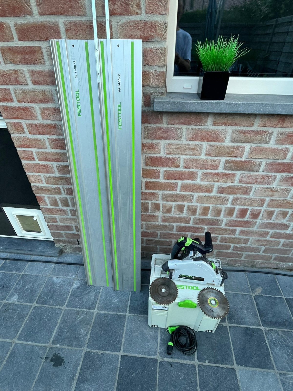 Festool ts55, Enlèvement, Utilisé