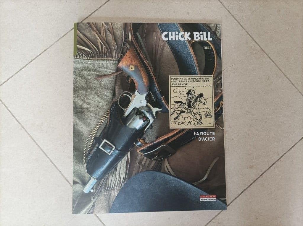 Chick Bill : Tirage luxe noir et blanc La route d'acier, Livres, Une BD, Enlèvement ou Envoi, Neuf, Tibet