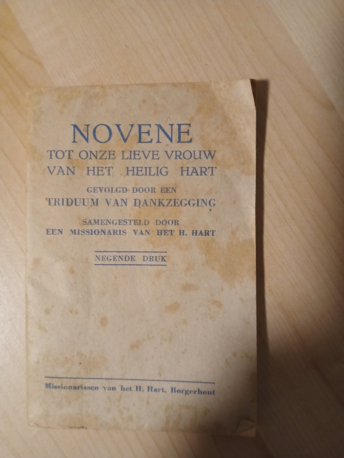novene, Antiek en Kunst, Ophalen