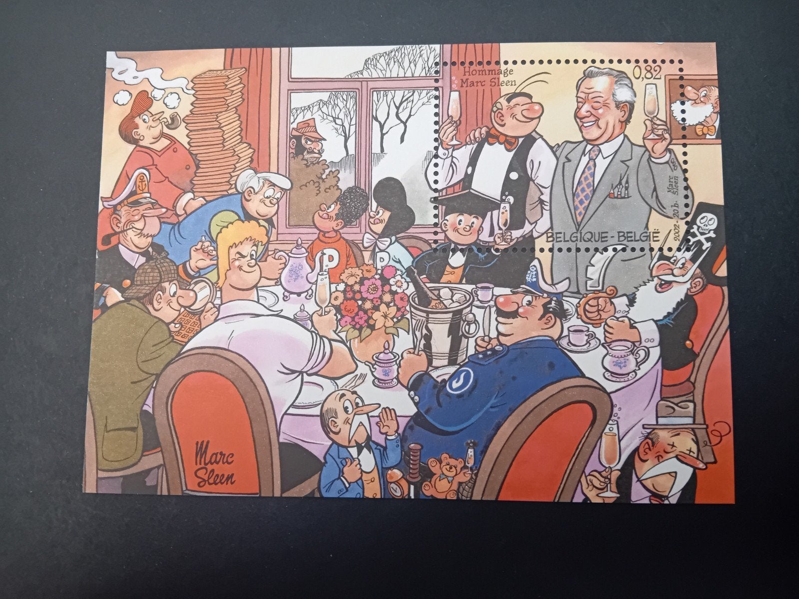 België Blok nr 100 Marc Sleen lot 501B, Postzegels en Munten, Ophalen of Verzenden, Postfris
