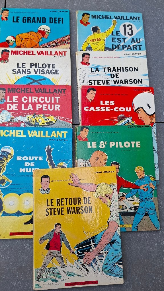 Michel Vaillant collectie, Ophalen of Verzenden, Gelezen, Jean Graton
