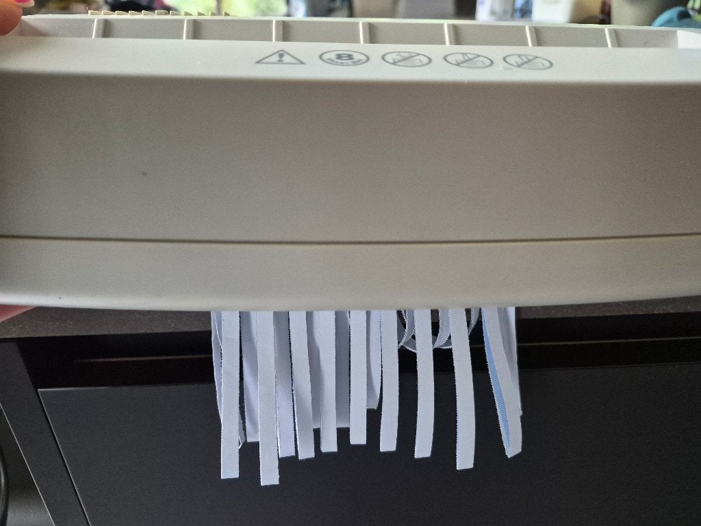 Papierversnipperaar, Diversen, Ophalen, Zo goed als nieuw