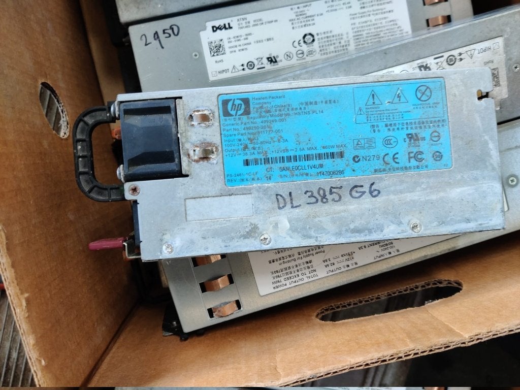 HSTNS-PL14 original HP Server power supply 460 Watt, Ophalen, Nieuw