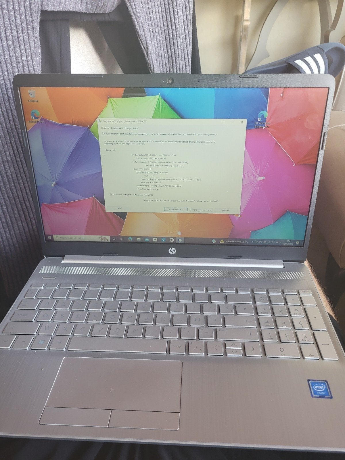 Hp laptop 15, Computers en Software, Windows Laptops, Ophalen, Hp, Gebruikt, 15 inch
