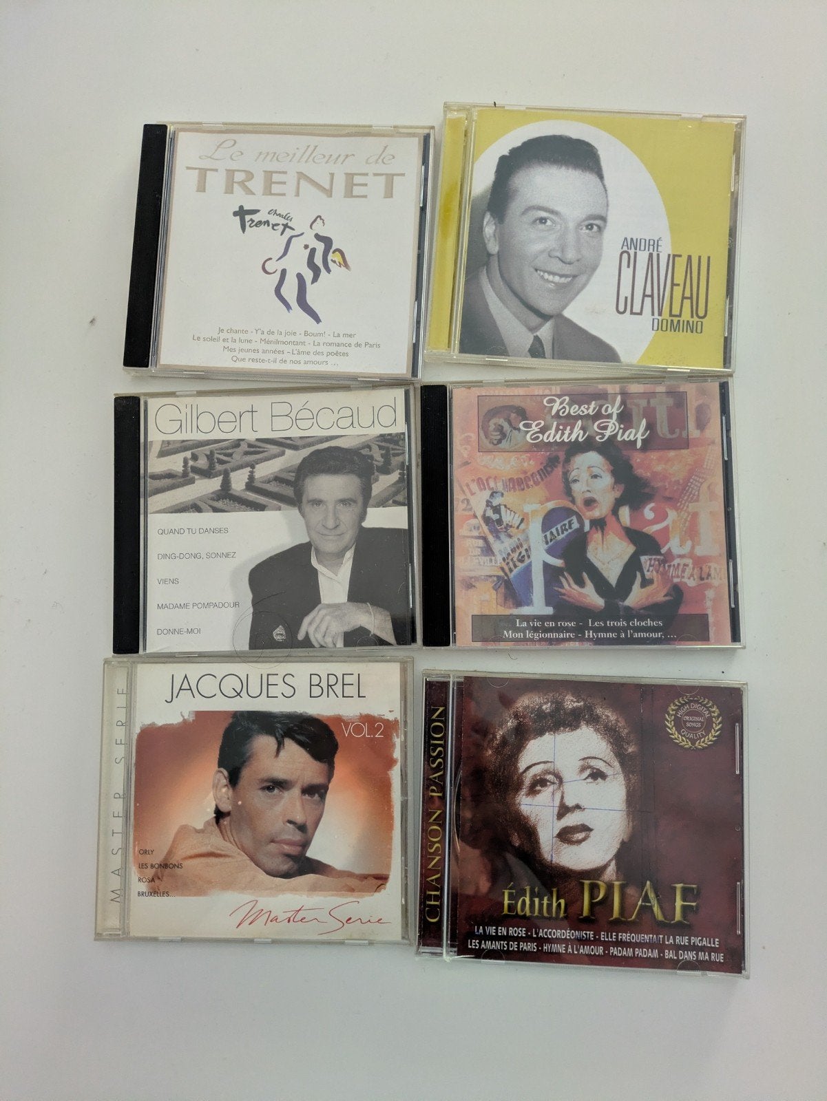 6 CD musique française, CD & DVD, CD | Reggae & Ska, Enlèvement ou Envoi