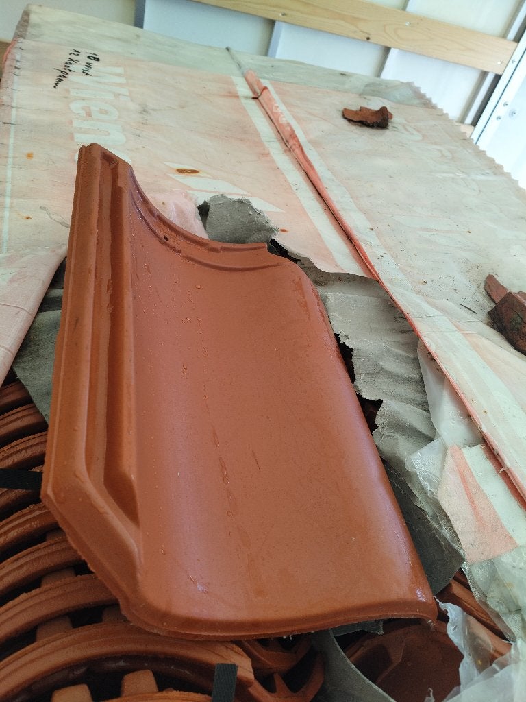 Palet dakpannen, Doe-het-zelf en Bouw, Steen of Klei, Verzenden, Nieuw, Dakpannen