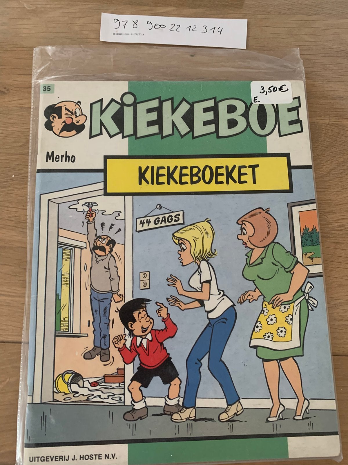 Merho - Kiekeboe - Kiekeboeket (eerste druk), Enlèvement ou Envoi, Comme neuf