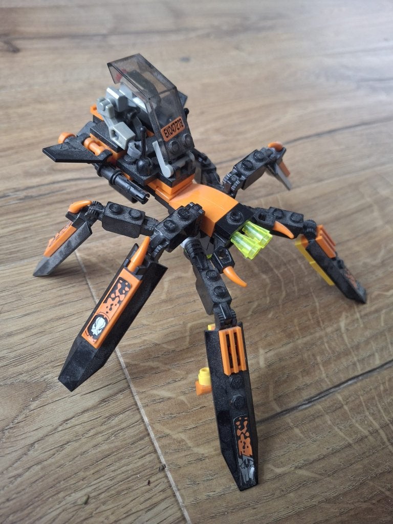 LEGO - exoforce battle Arachnoid (#8112 année : 2007), Kinderen en Baby's, Bionicle, Lego, Ophalen of Verzenden, Zo goed als nieuw