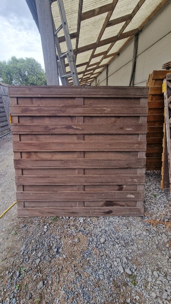 Bangkirai Hardhouten Tuinscherm, Ophalen, Overige typen, Zo goed als nieuw, Hardhout