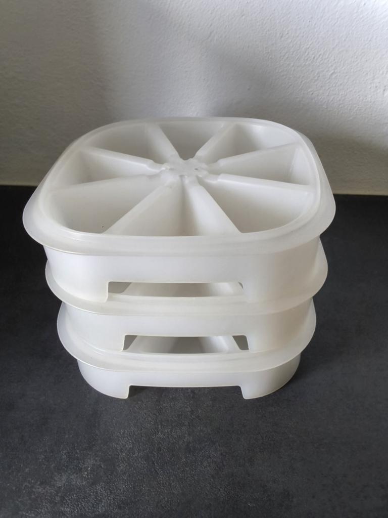 3 bacs à glaçons TUPPERWARE, Ophalen