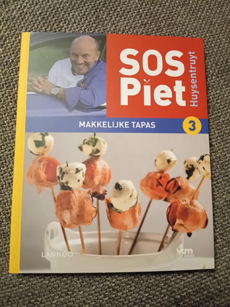 SOS Piet - Makkelijke tapas, Ophalen of Verzenden, Zo goed als nieuw, Piet Huysentruyt
