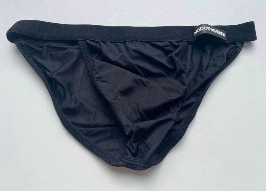 Tanga en micromesh Modus Vivendi, Envoi, Noir, Slip