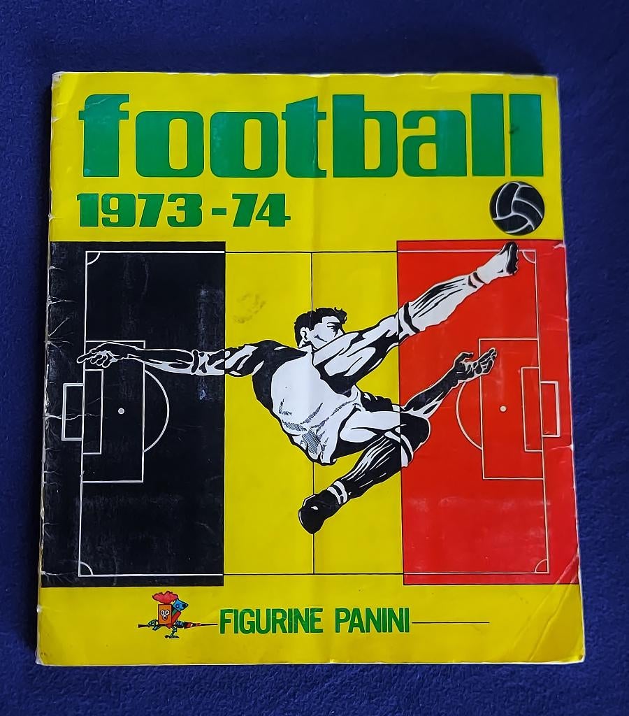 Panini sticker album ' Football België 1973/74 '  -compl-, Ophalen of Verzenden, Gebruikt, Meerdere stickers