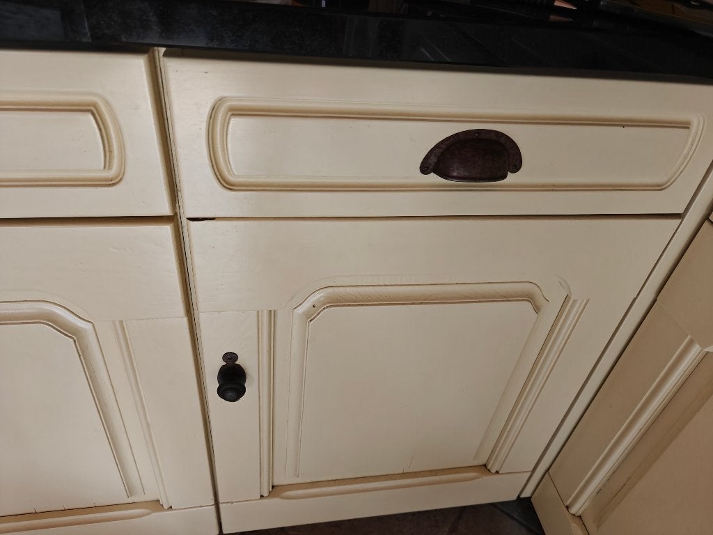 KEUKENKASTEN, Ophalen, Gebruikt, Hoekkeuken, Graniet of Steen