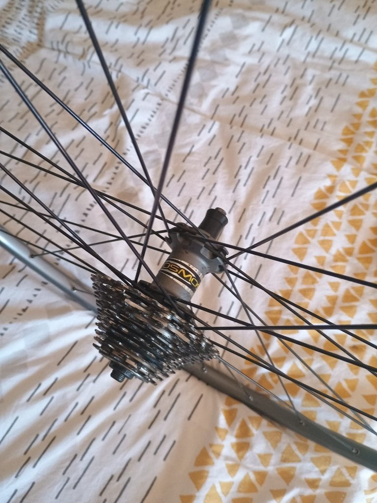 Mavic achterwiel met casette 105, Fietsen en Brommers, Fietsonderdelen, Ophalen