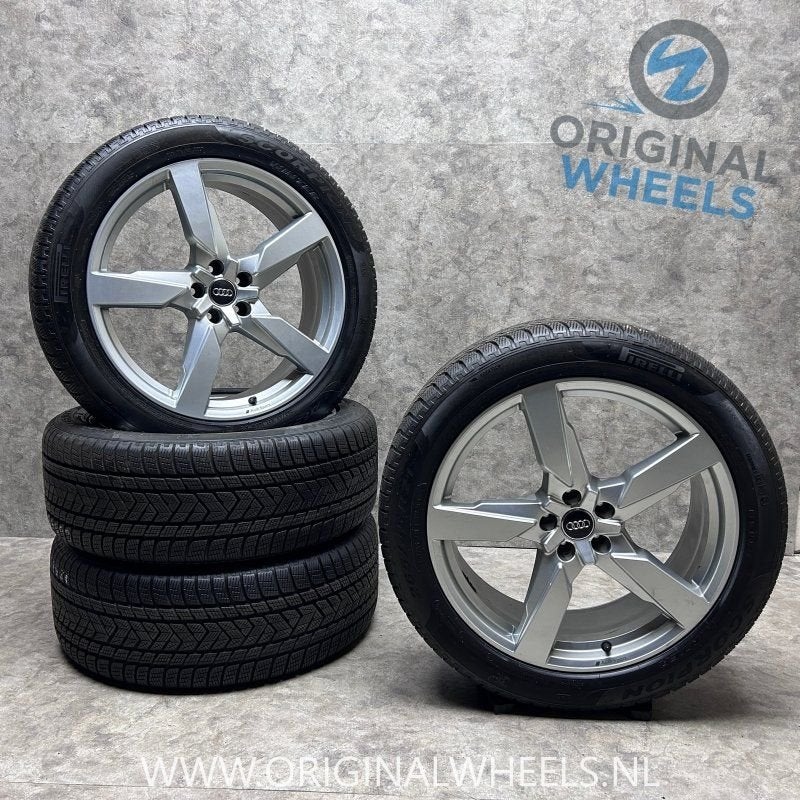 21 inch originele velgen + winterbanden Audi E-Tron, Pneus et Jantes, Pneus hiver, 265 mm, -