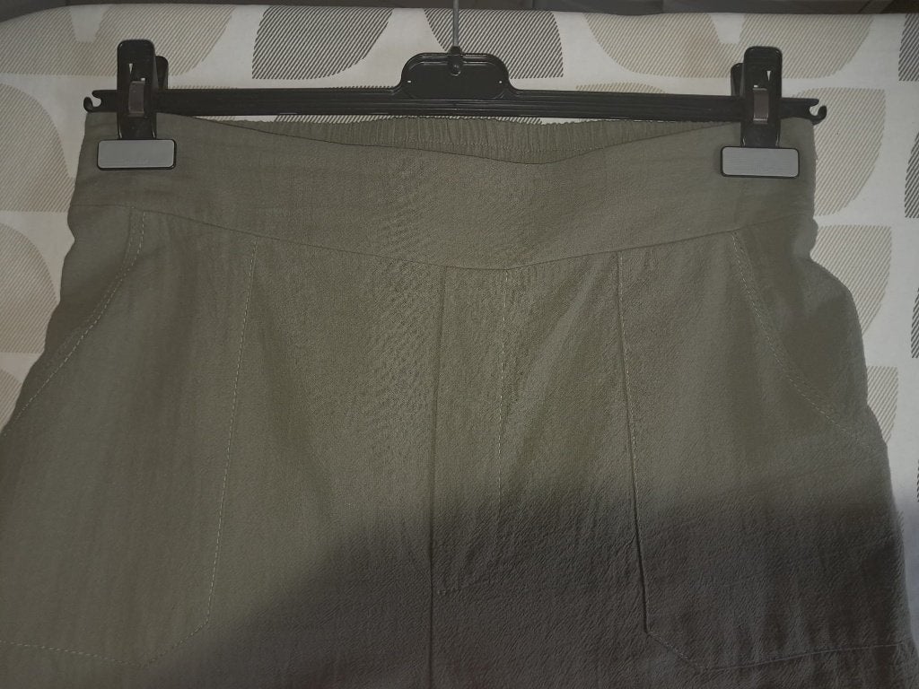 Soepele broek, Kleding | Dames, Broeken en Pantalons, Nieuw, Maat 42/44 (L), Groen, Lang, Ophalen of Verzenden