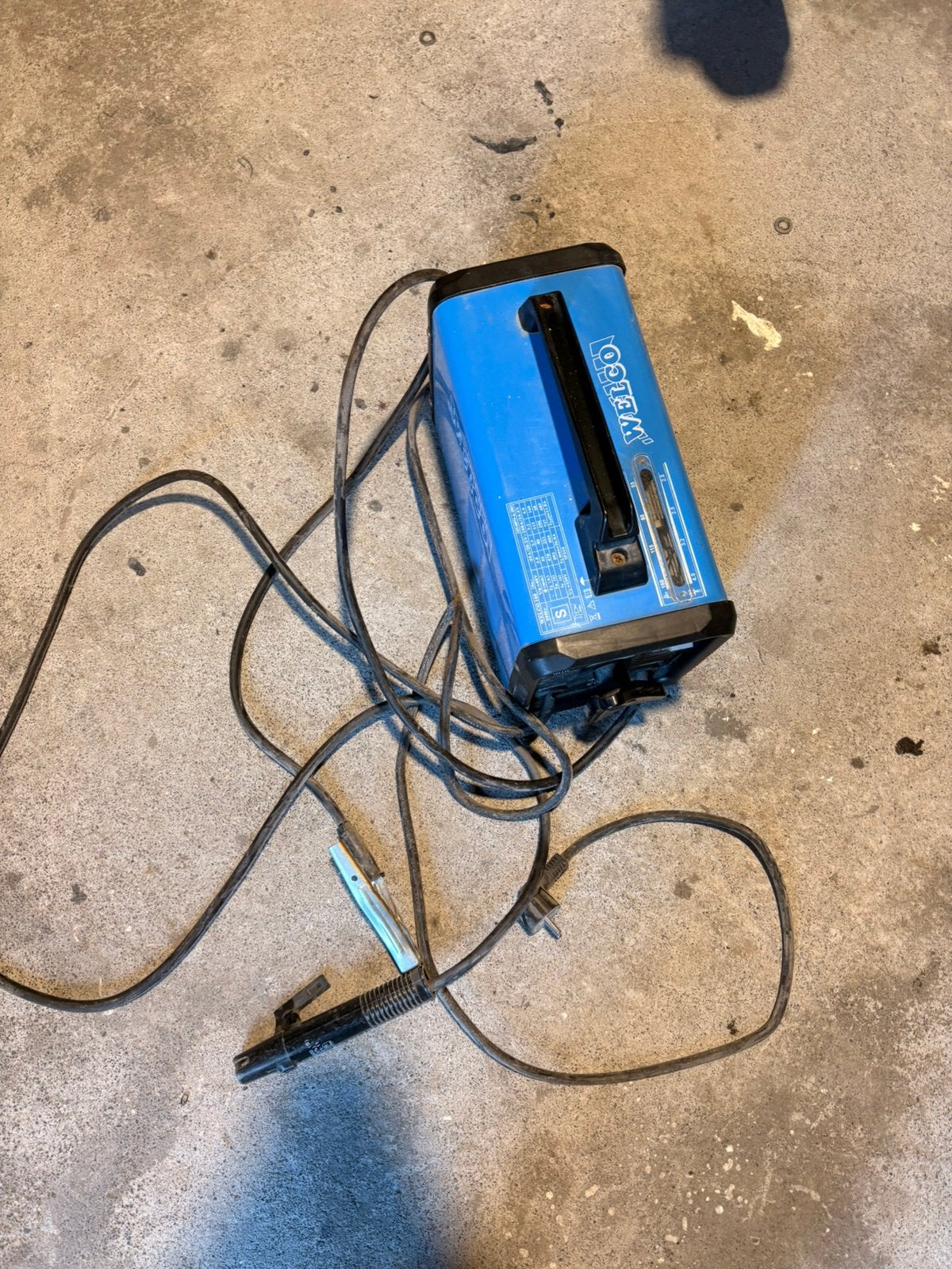 Elektrode laspost, Ophalen, Nieuw
