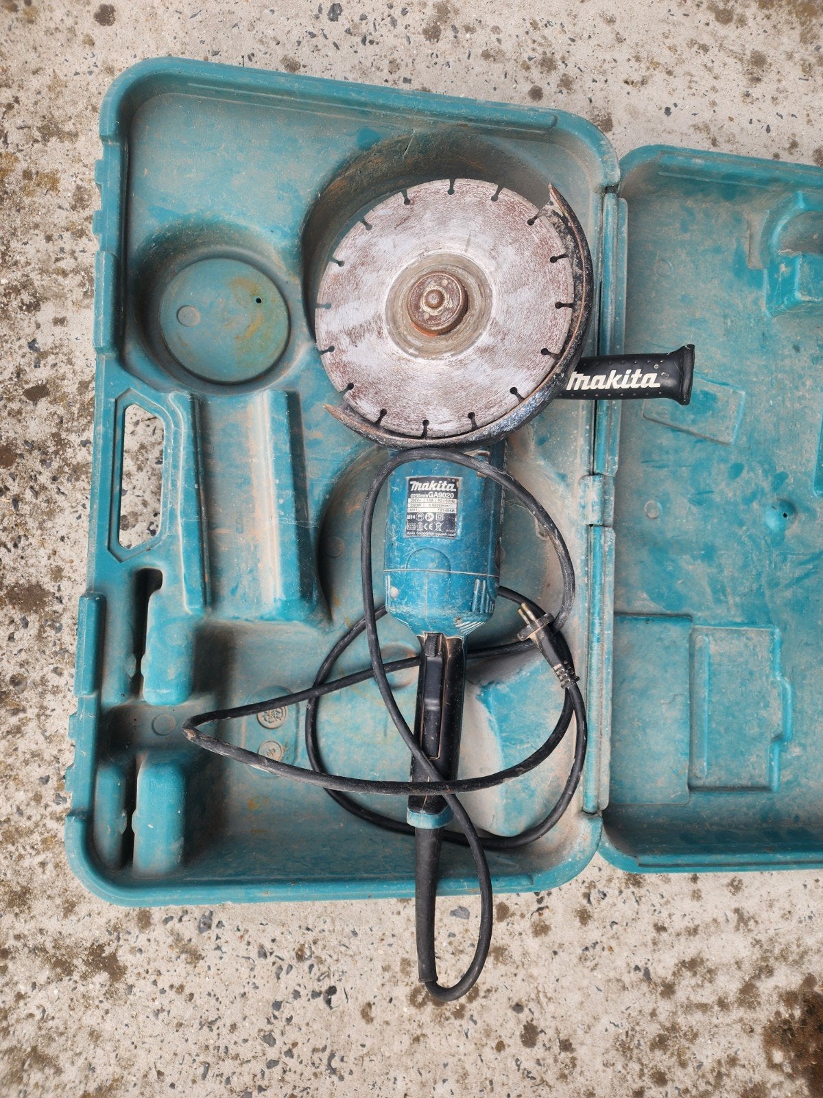 Makita ga9020 slijpmachine, Ophalen, Gebruikt, Haakse handslijpmachine