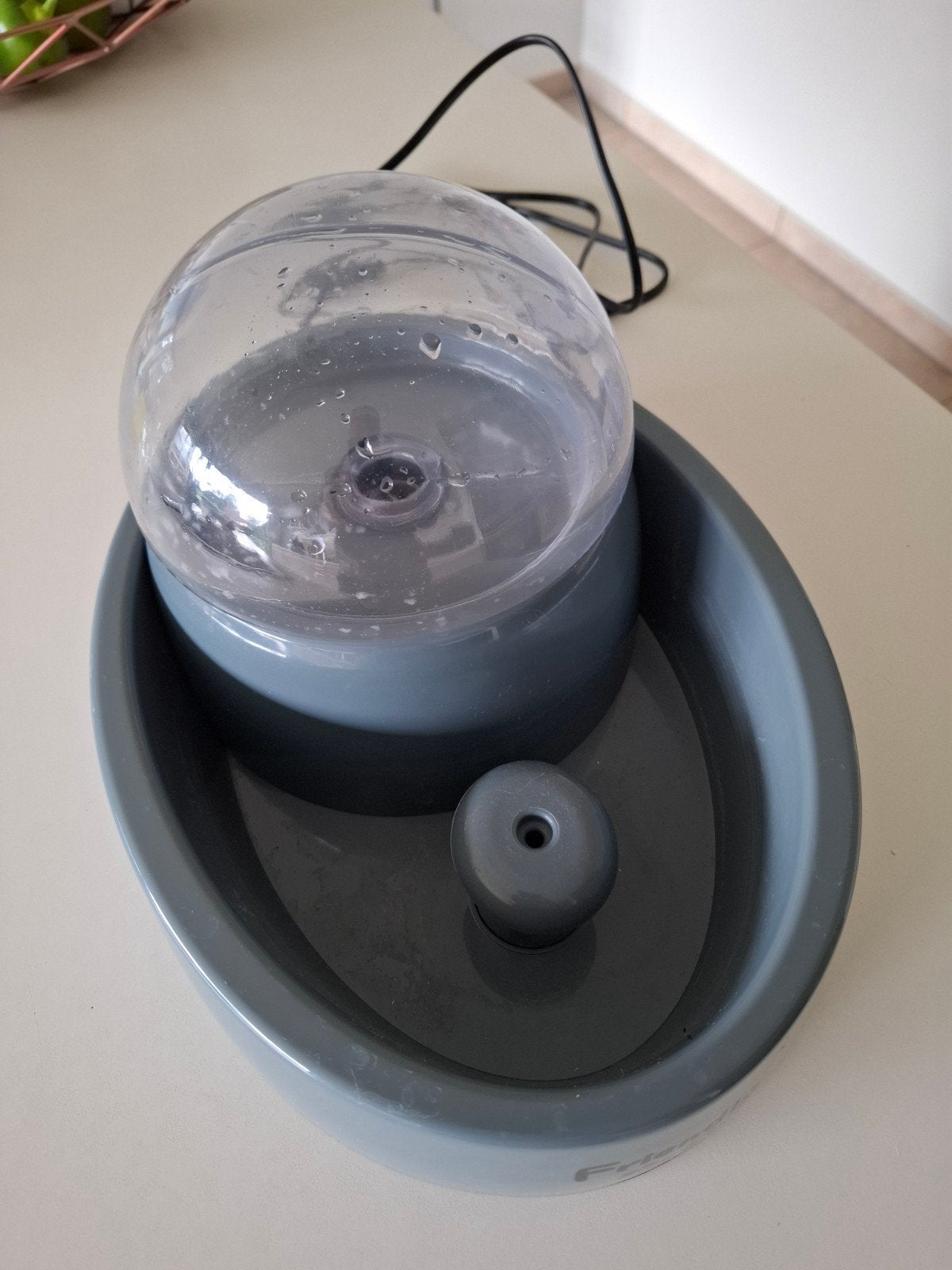 waterfontein voor katten, Ophalen