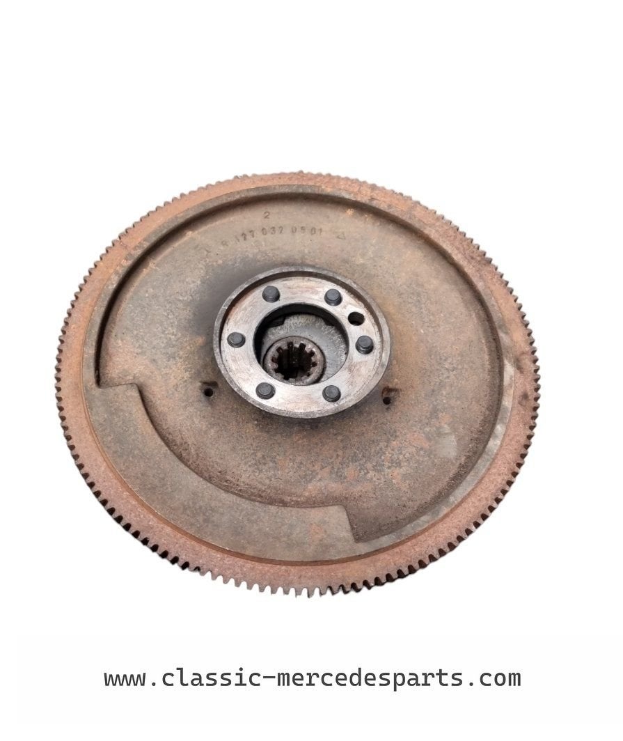 Handgeschakeld vliegwiel Mercedes 220 6 cil 1270320501 m127, Gebruikt, -, -, Ophalen of Verzenden