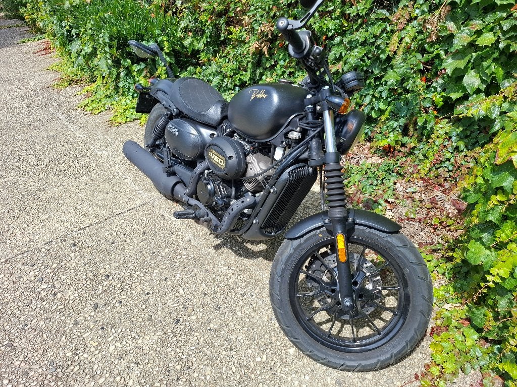 Hyosung Bobber 125, Motoren, 2 cilinders, Occasion, Chopper, Particulier