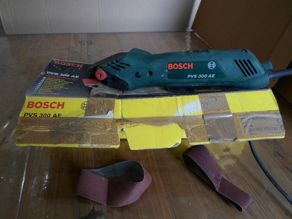 Ponçeuse à ruban, Enlèvement, Utilisé, Moins de 600 watts, Ponceuse à bande