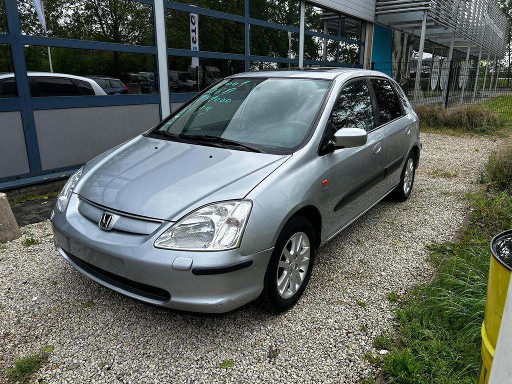 Honda civic, Auto's, Honda, Bedrijf, Te koop, Civic, ABS, Benzine, Euro 4, 3 deurs, Handgeschakeld, Zilver of Grijs, Grijs, Voorwielaandrijving