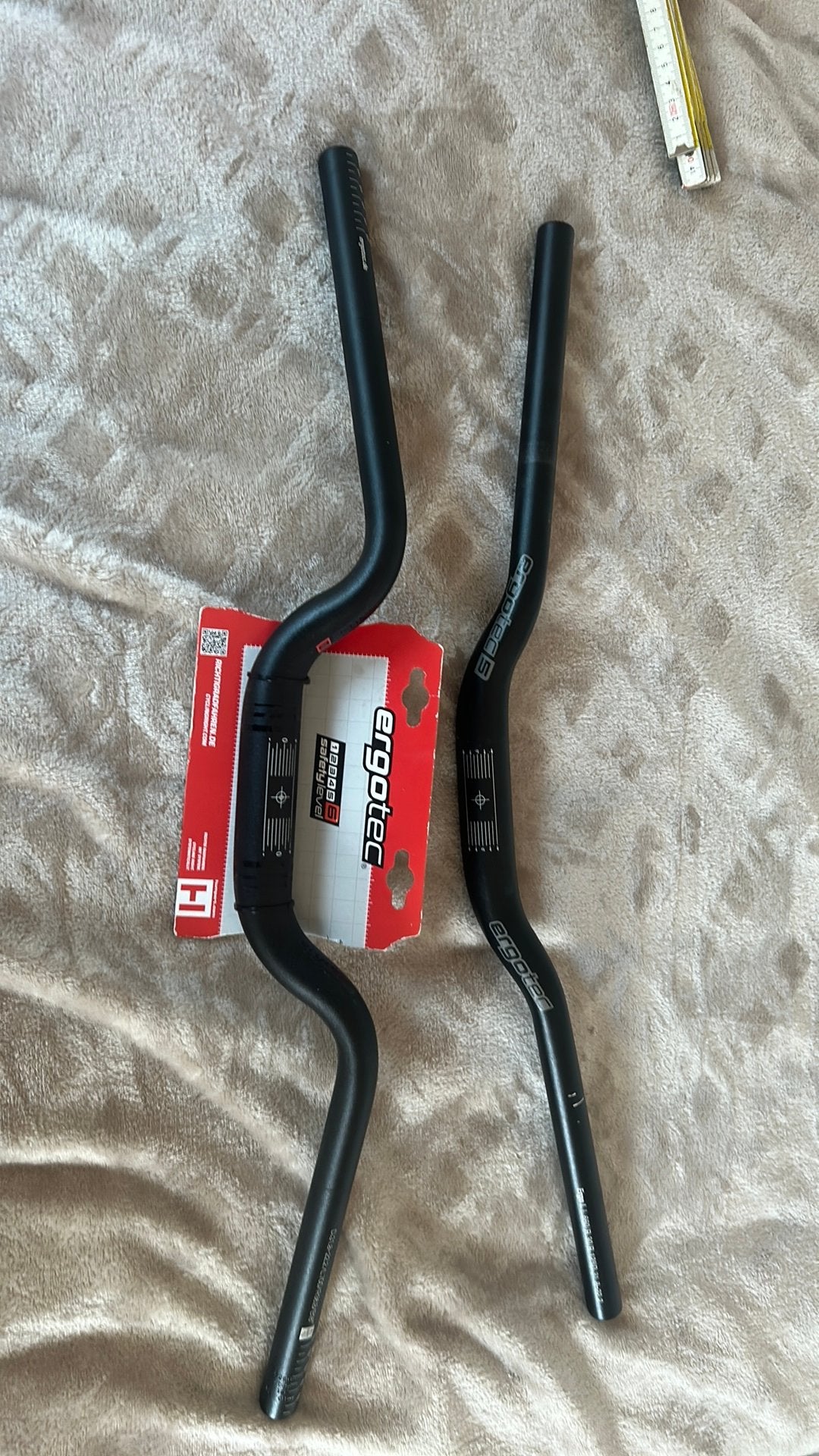 Ergotec alu stuur  voor vrijetijdsfiets, Ophalen, Stuur, Zo goed als nieuw, Aluminium