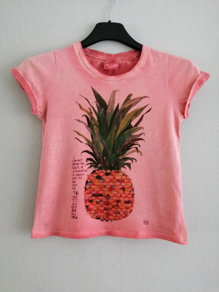 mooie t-shirt AO maat 6 jaar, Gebruikt, AO76 American Outfitters, Shirt of Longsleeve, Verzenden