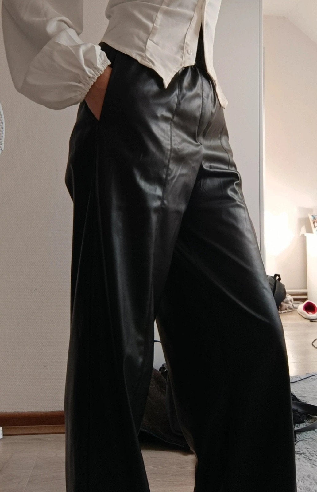 Black trousers from Zara., Vêtements | Femmes, Culottes & Pantalons, Taille 38/40 (M), Enlèvement ou Envoi, Zara, Comme neuf