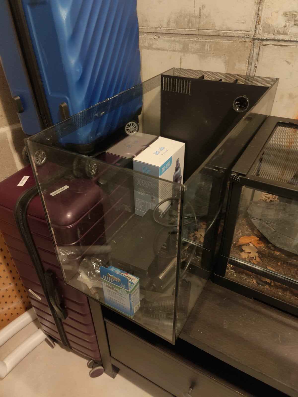 Kit Aquarium Fluval Spec XV (60L) - Capot + Lampe LED NEUFS, Animaux & Accessoires, Enlèvement, Éclairage